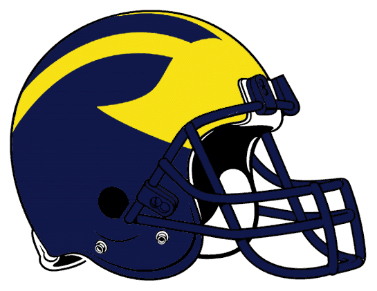 Michigan Wolverine Football Clipart 