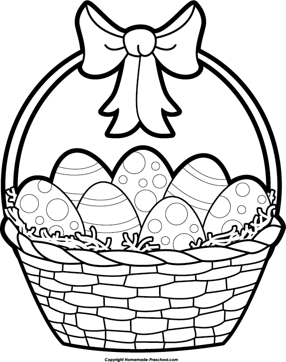 Basket Of Apples Clipart Black And White 