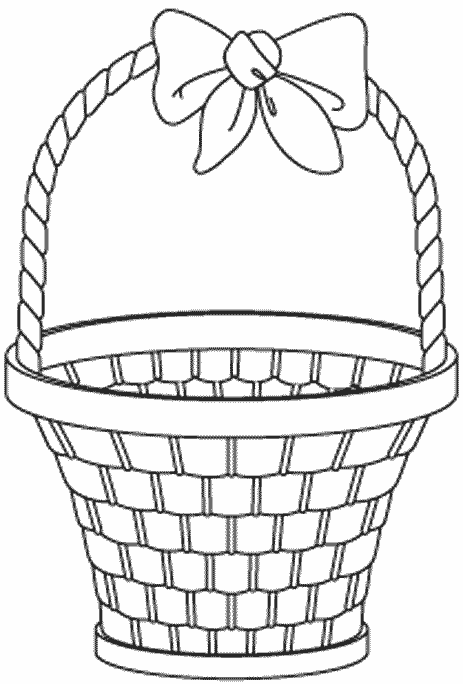 Free Basket Clipart Black And White, Download Free Basket Clipart Black