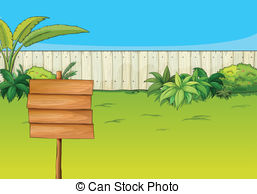 clipart garden scenes