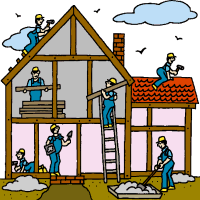 Building a house clipart � ciij 