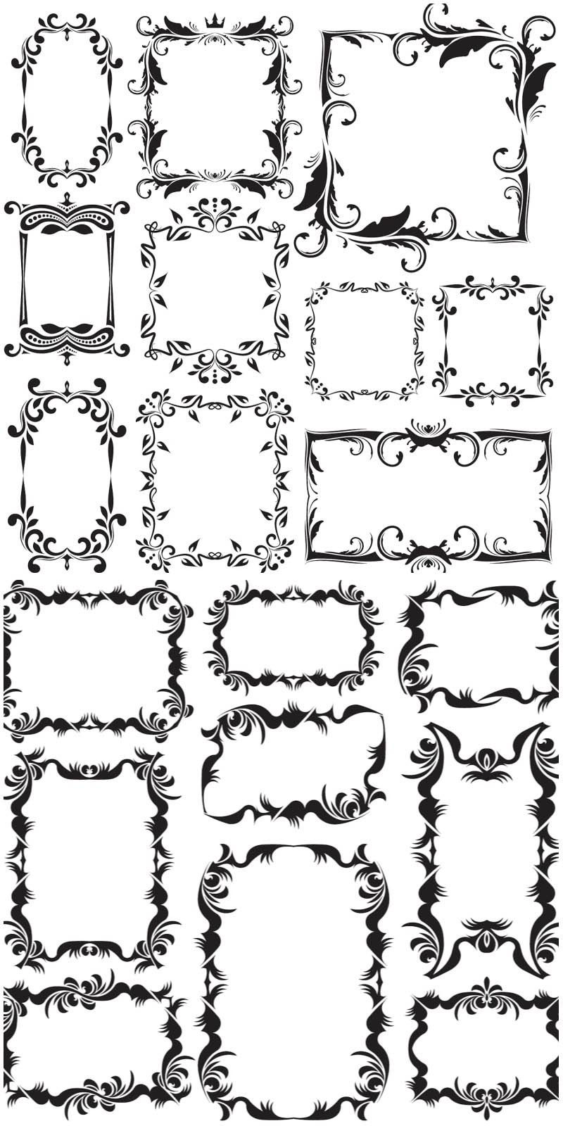 I like these! Free vintage clip art image: Free antique clip art 