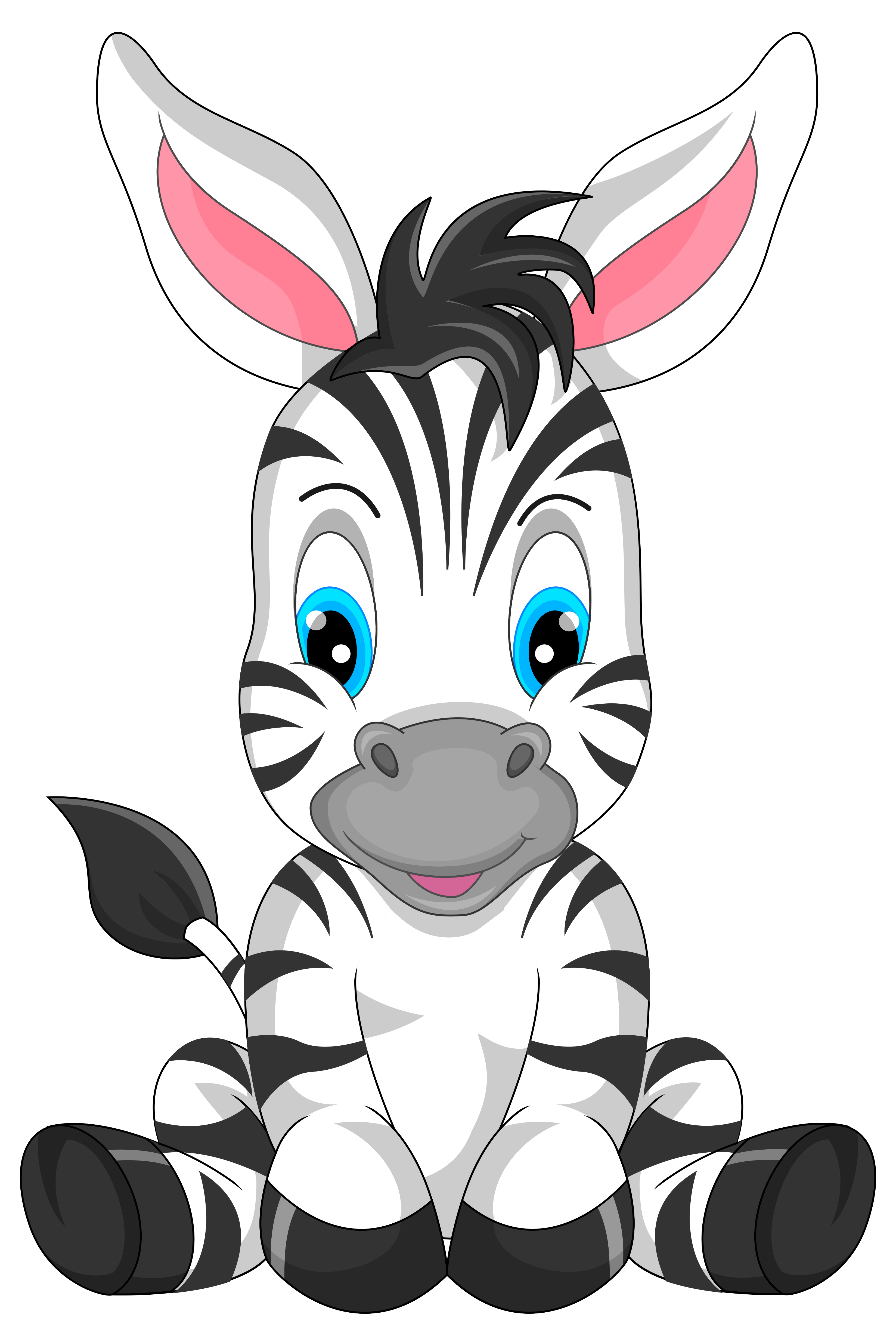 Free Zebra Birthday Cliparts, Download Free Zebra Birthday Cliparts png
