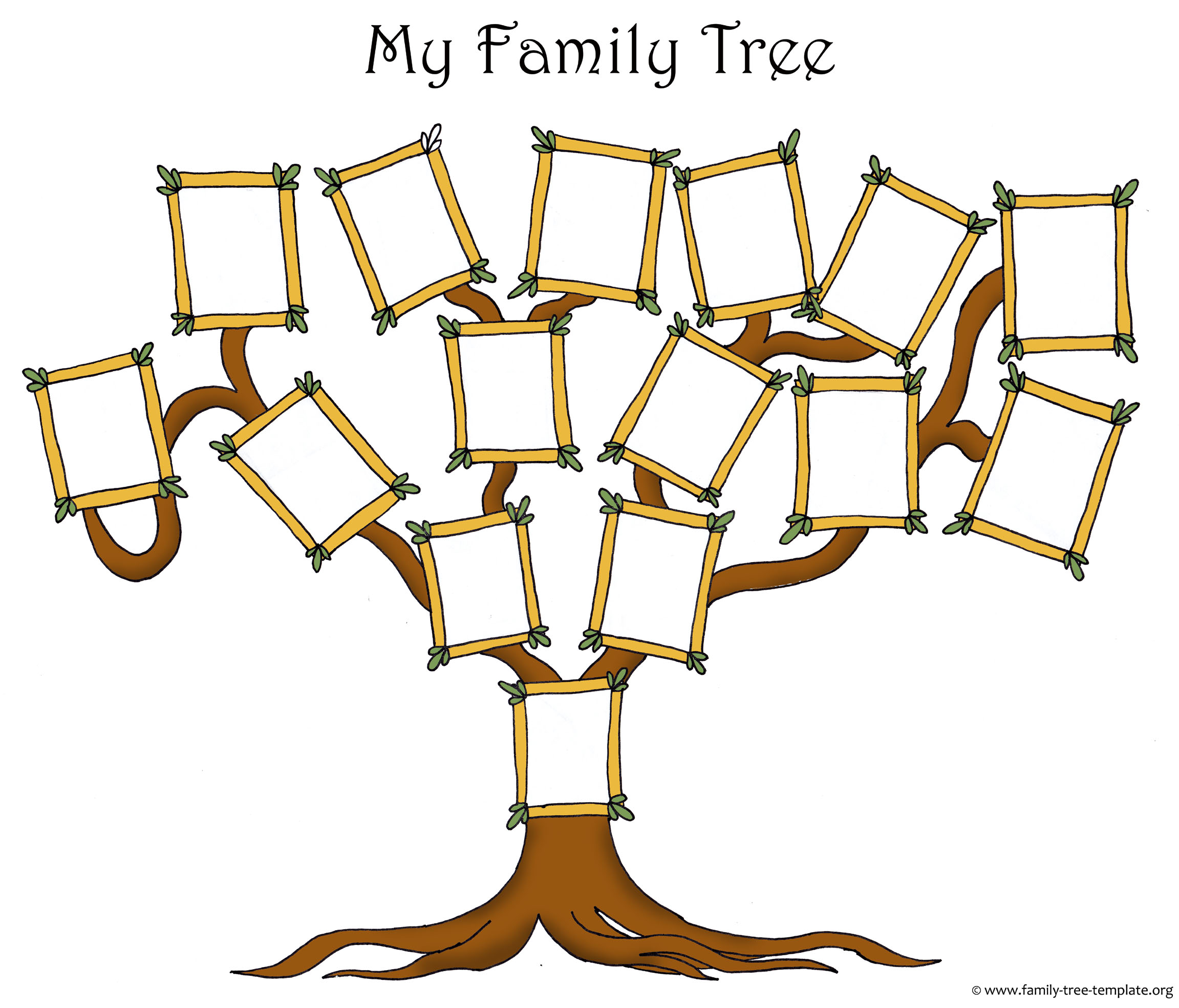 Sketch A Family Tree Clip Art Library