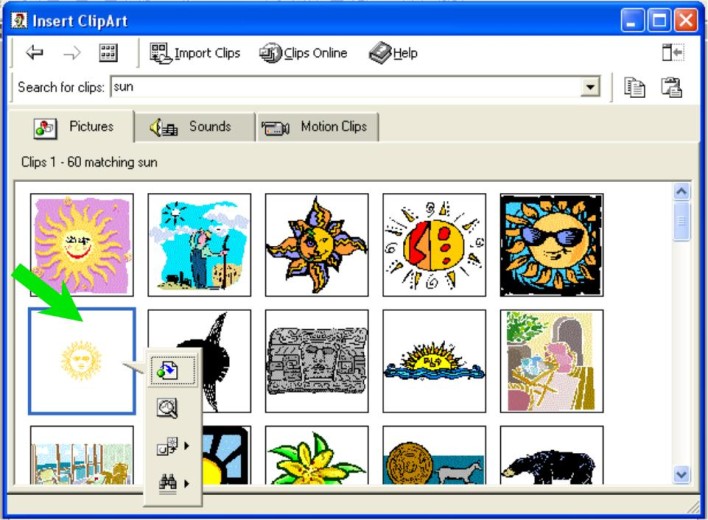 clipart word 2000