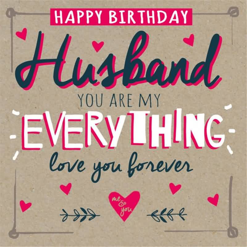 Happy birthday to my husband clipart 