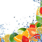 Fruit water clipart 