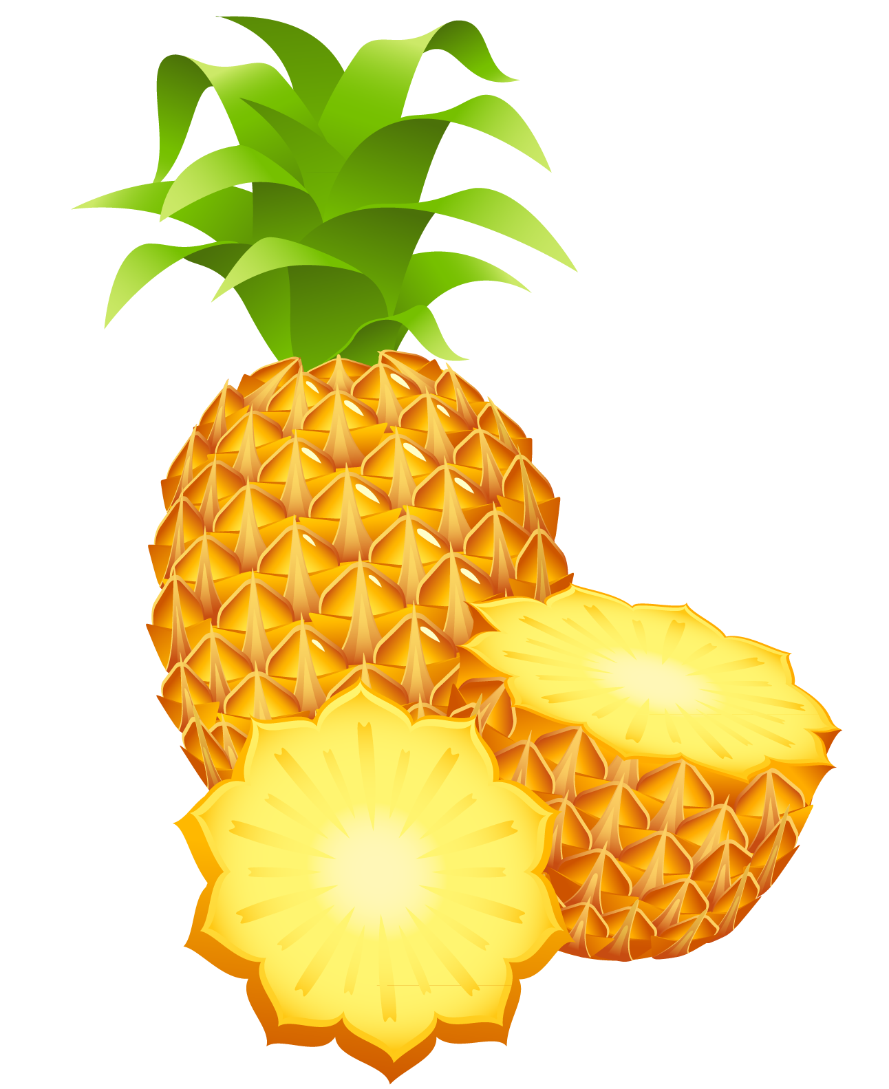 Hawaiian fruit clipart with clear background 