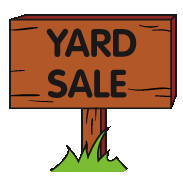 Clip Arts Related To : clip art yard sales. view all Yard Sign Clipar...