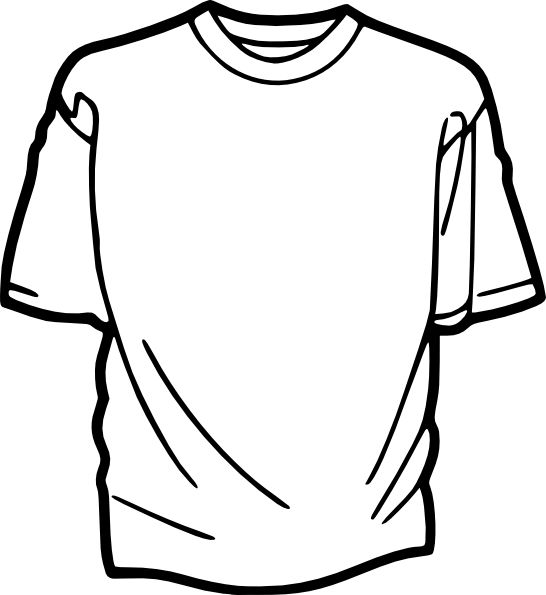 Black And White Clothing Clipart 