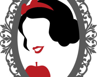 Mirror mirror on the wall clipart silhouette 