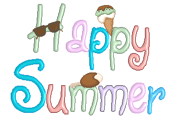 Happy summer clipart 