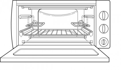 Oven Dial Clipart 