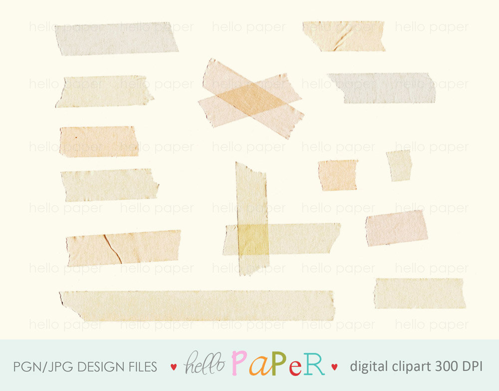 Piece Of Tape Clipart 