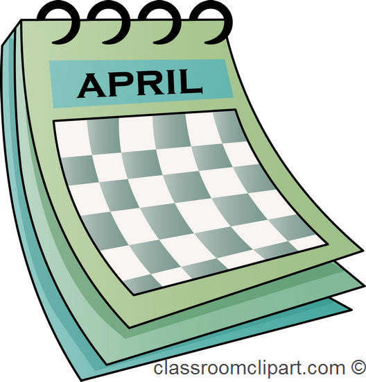 Image calendar cartoon clip art 