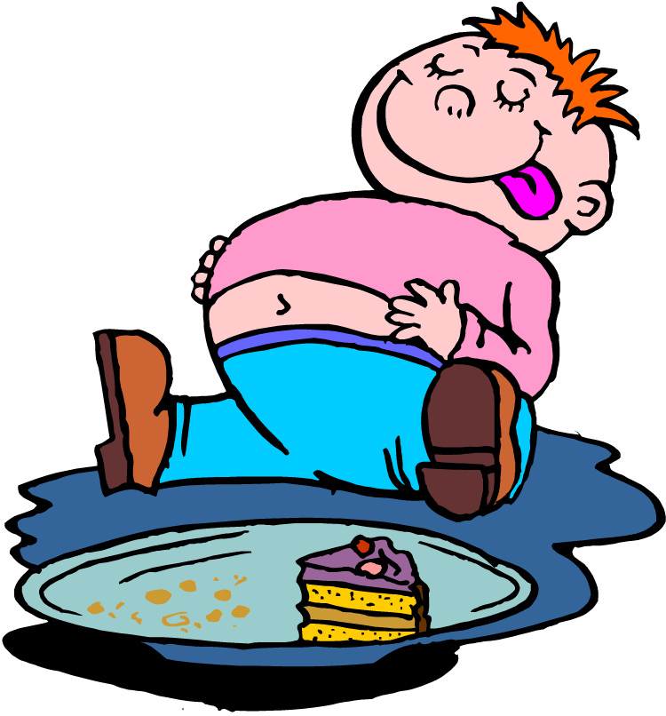 ate too much clipart - Clip Art Library