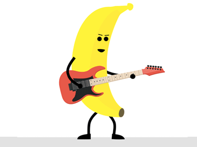 Banana Dance gif animation 