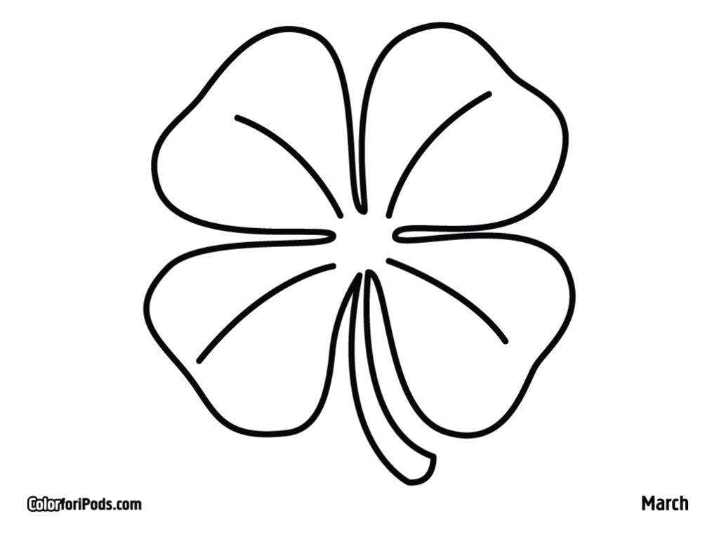 Featured image of post Coloring Printable Shamrock
