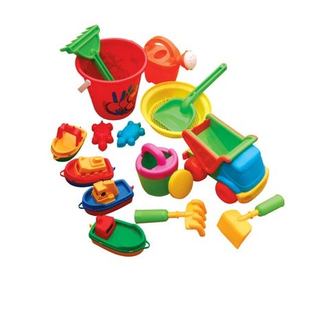 Toys in water clipart 