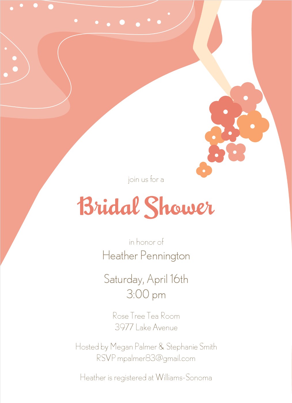 Free Bridal Shower Program Template Printable Templates