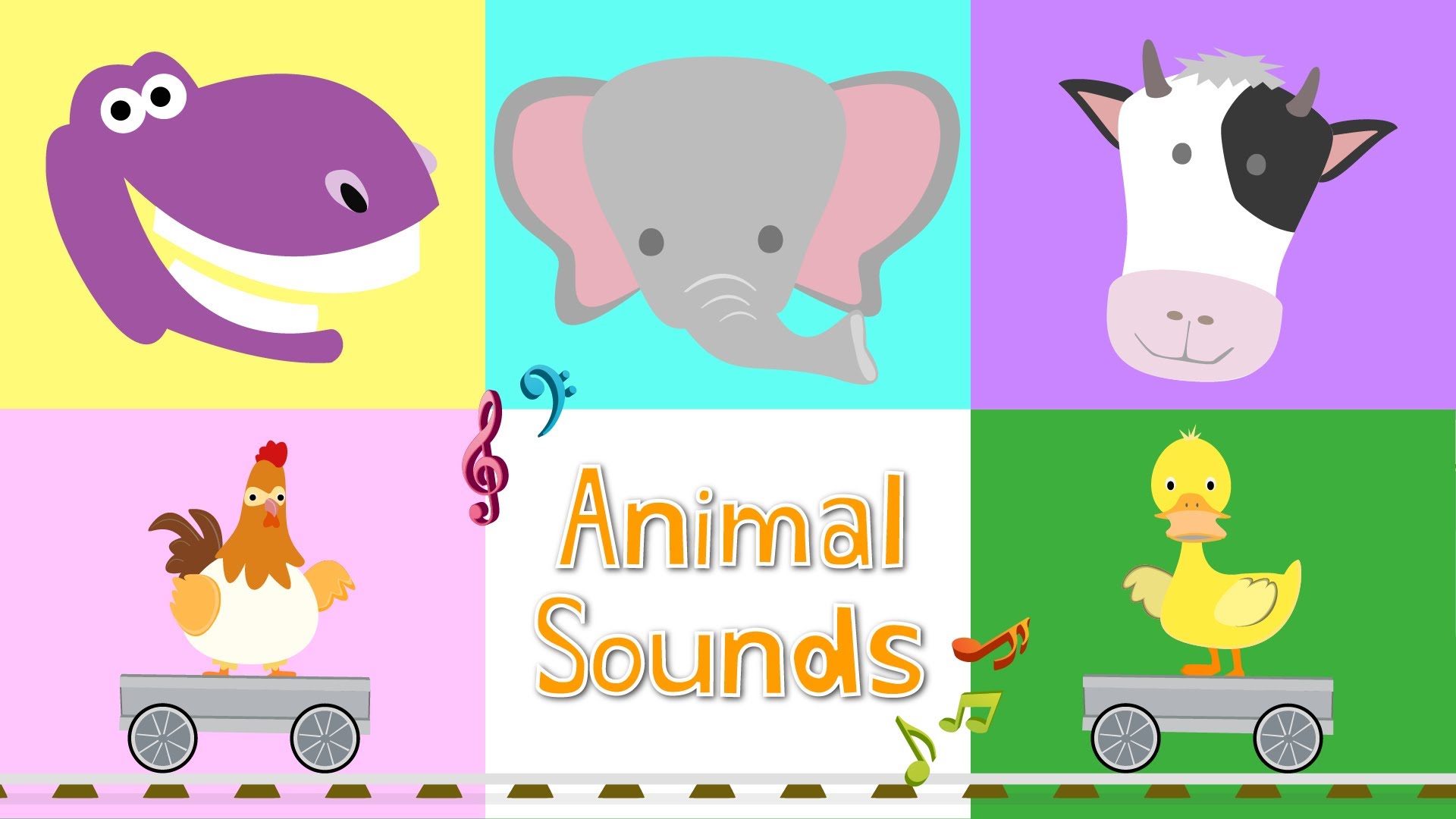 animal sound learning kids - Clip Art Library