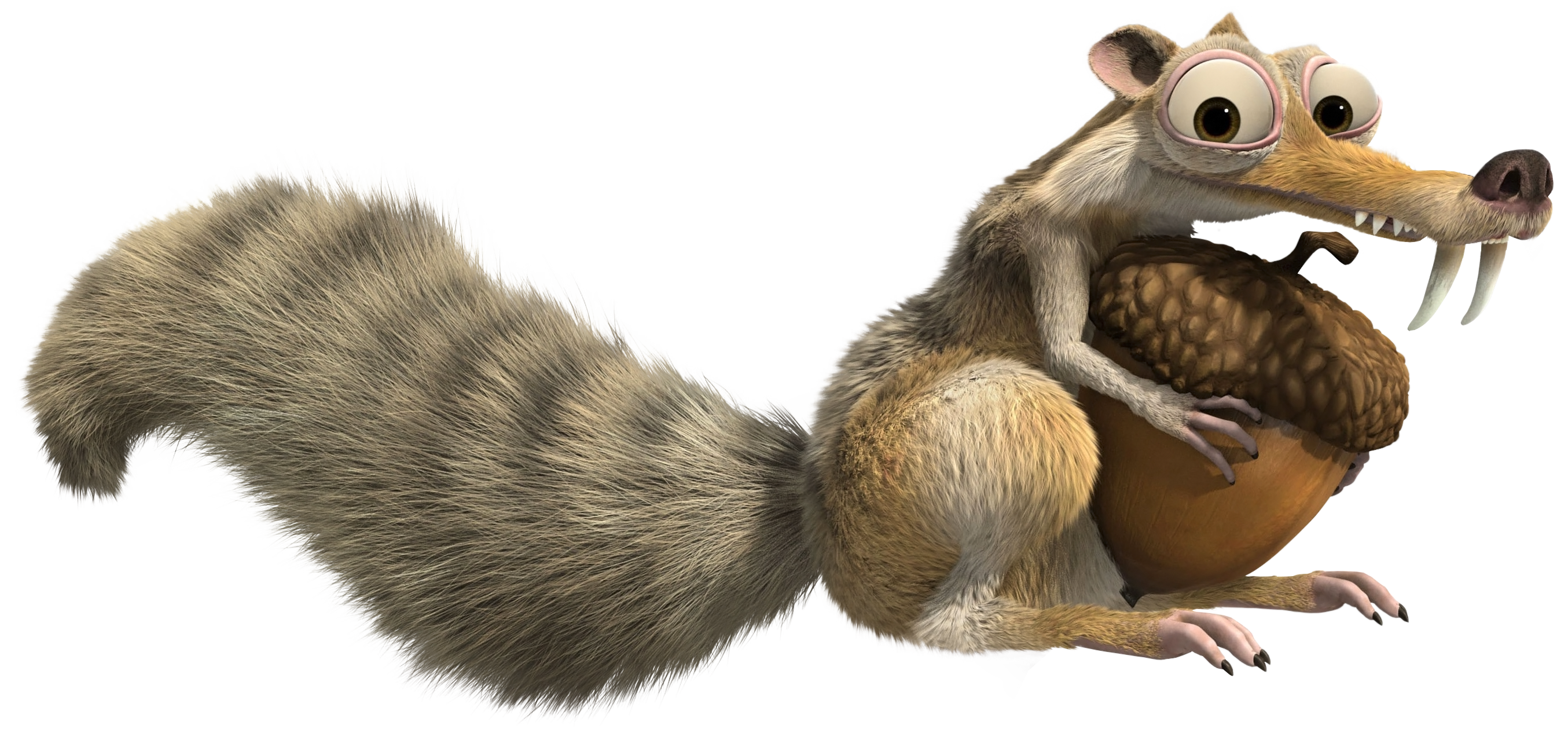 Ice Age Scrat Squirrel Transparent PNG Clip Art Image 