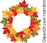 Free thanksgiving wreath clipart 