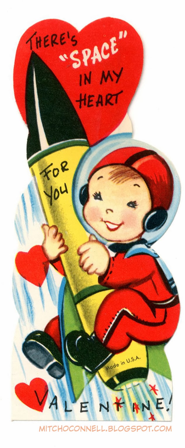 Strange, double entendre vintage Valentine&Day cards 
