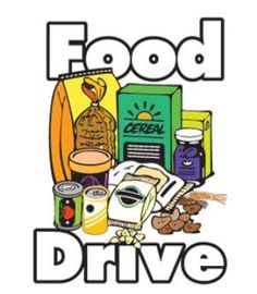 Our Food drive poster 