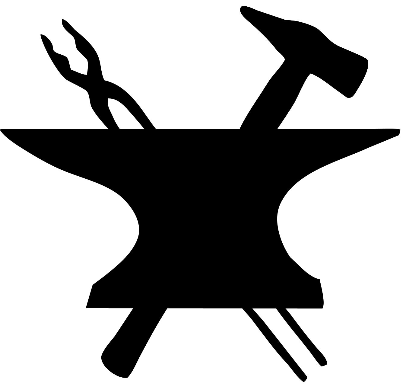 Blacksmith tools clipart 