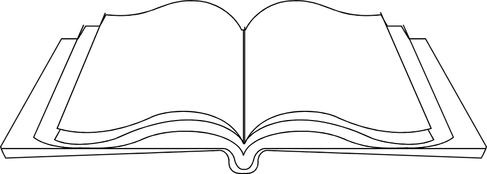 Book clipart with white background 