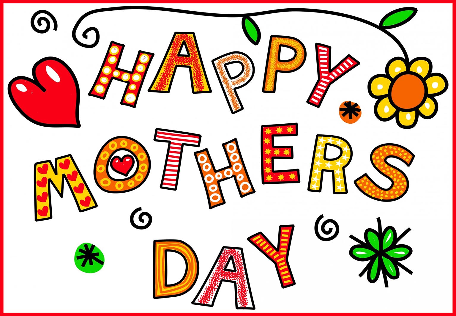 Funny mothers day clipart 