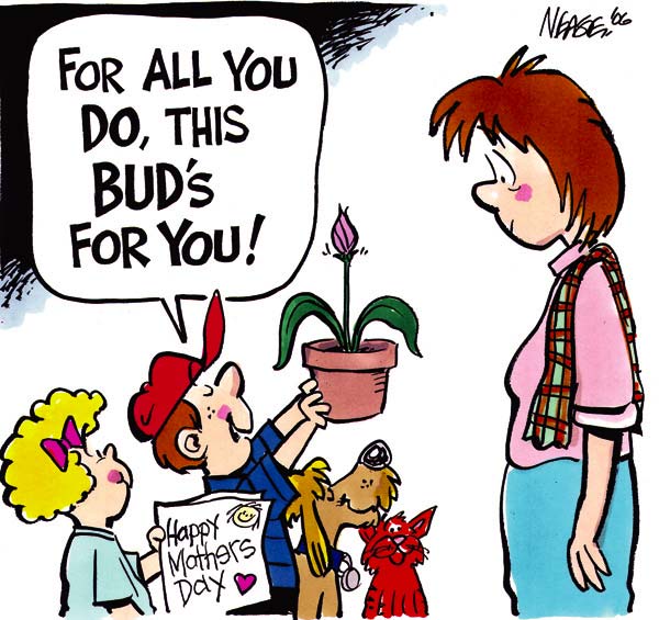 Mothers day funny clipart