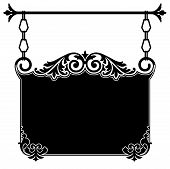 Wrought Iron Frame Clipart 