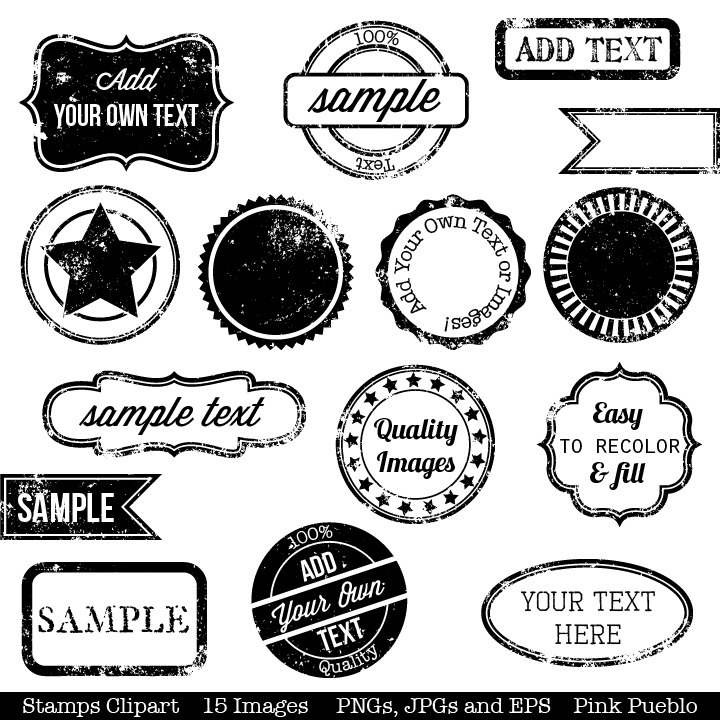 Stamps Clipart 