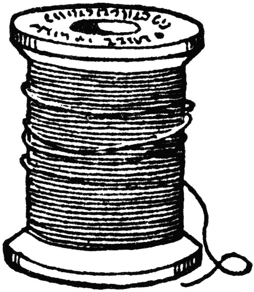 Sewing thread clipart 
