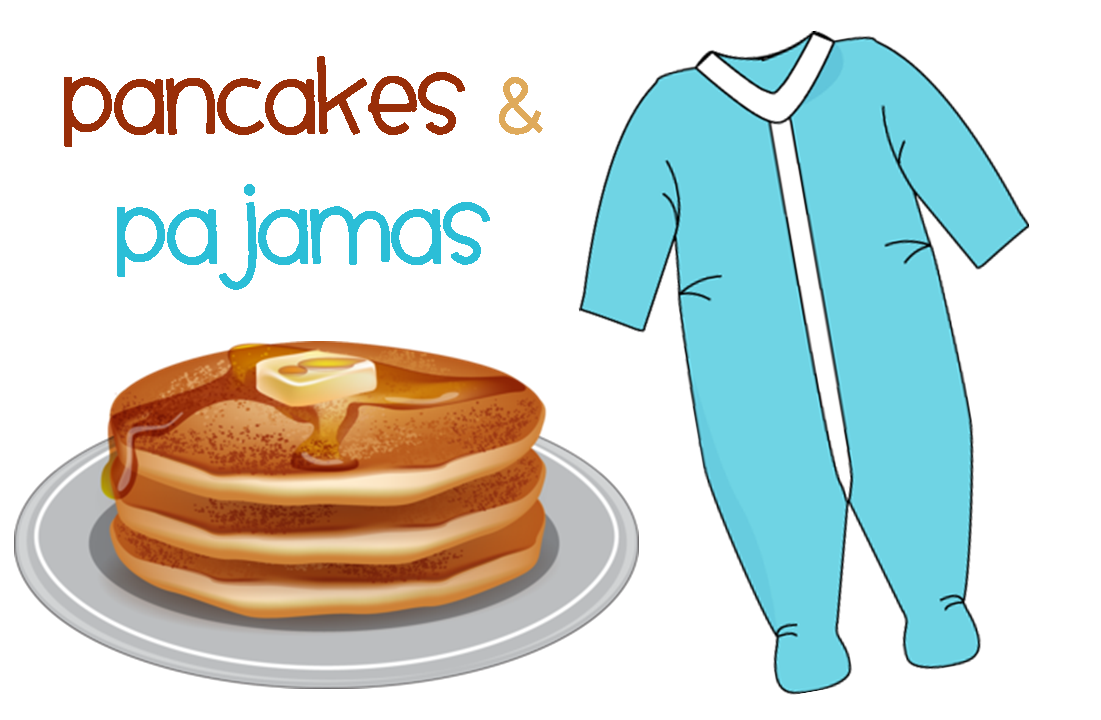 Pancakes And Pajamas Clipart 