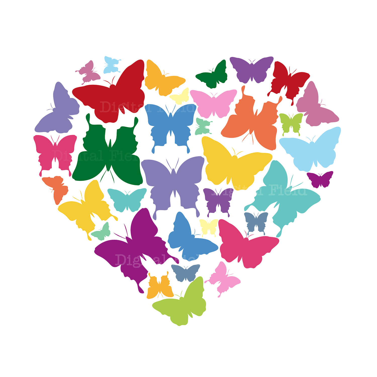 Butterflies Clipart 
