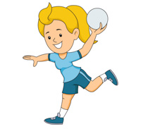 Clipart throwing ball 