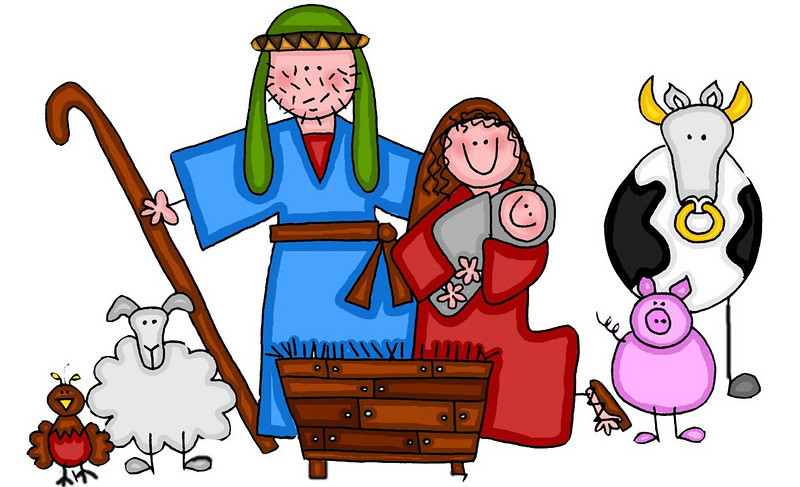 Geurig Ontwijken duim Celebrate the Joy of Christmas with Bing Cliparts Nativity