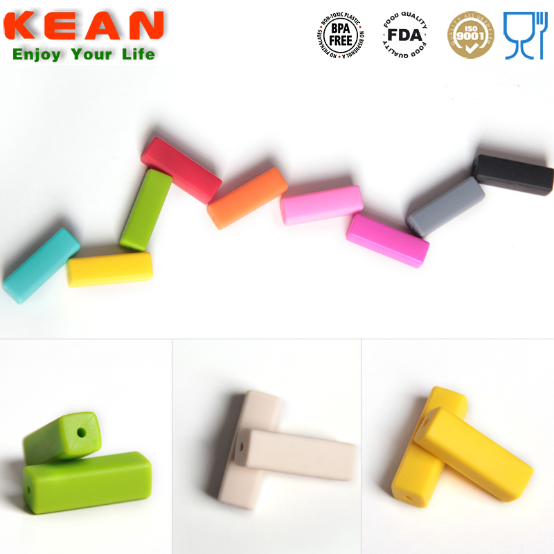 Wholesale Kean Silicone Custom Loose Silicone Beads for Teething 
