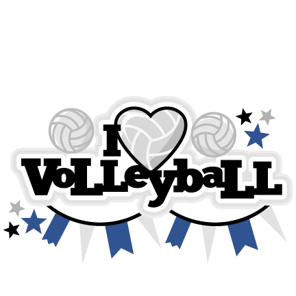Cute volleyball clipart 