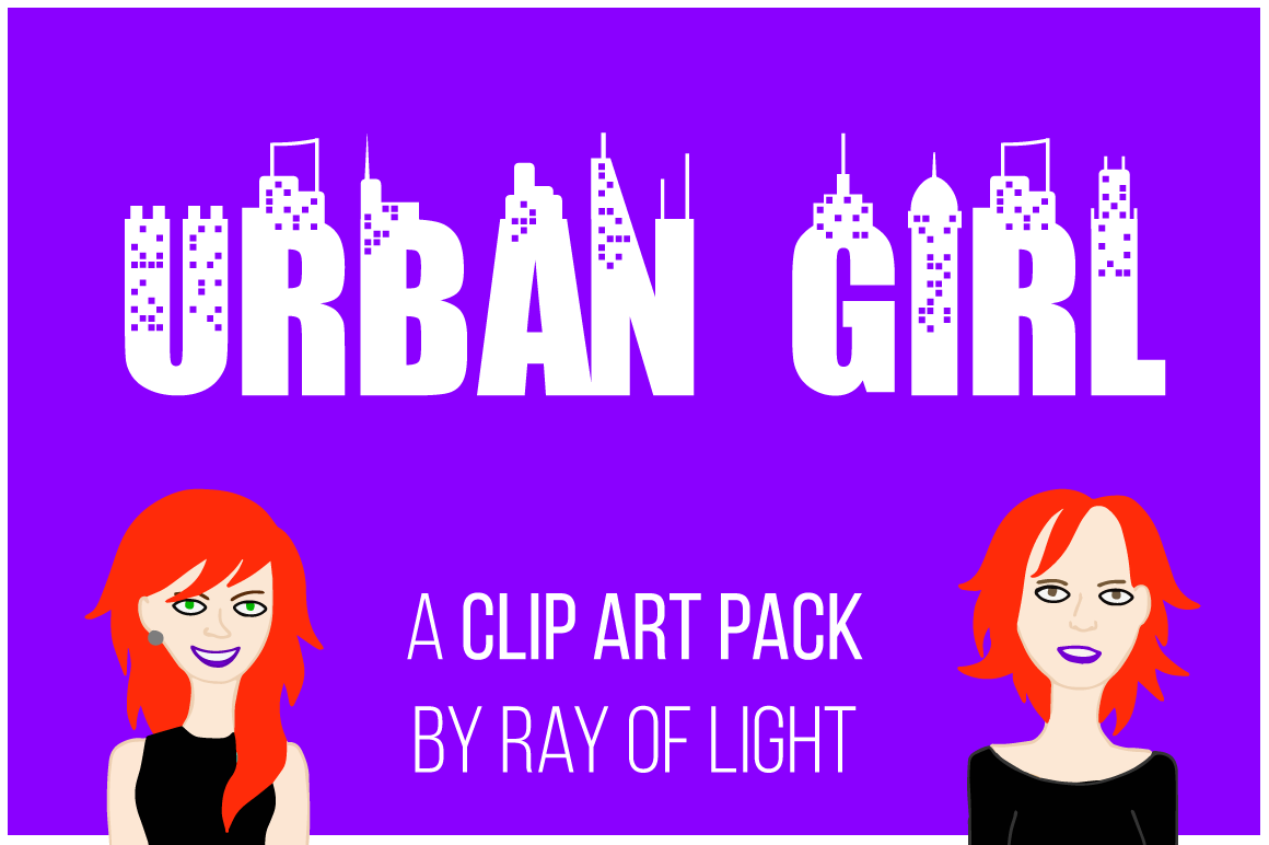 Urban Girl Clipart � Clipart Free Download 