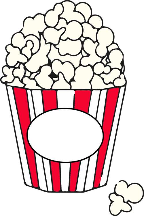 Movie rental clipart movie night clip art popcorn 
