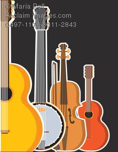 36+ String Instrument Clipart 