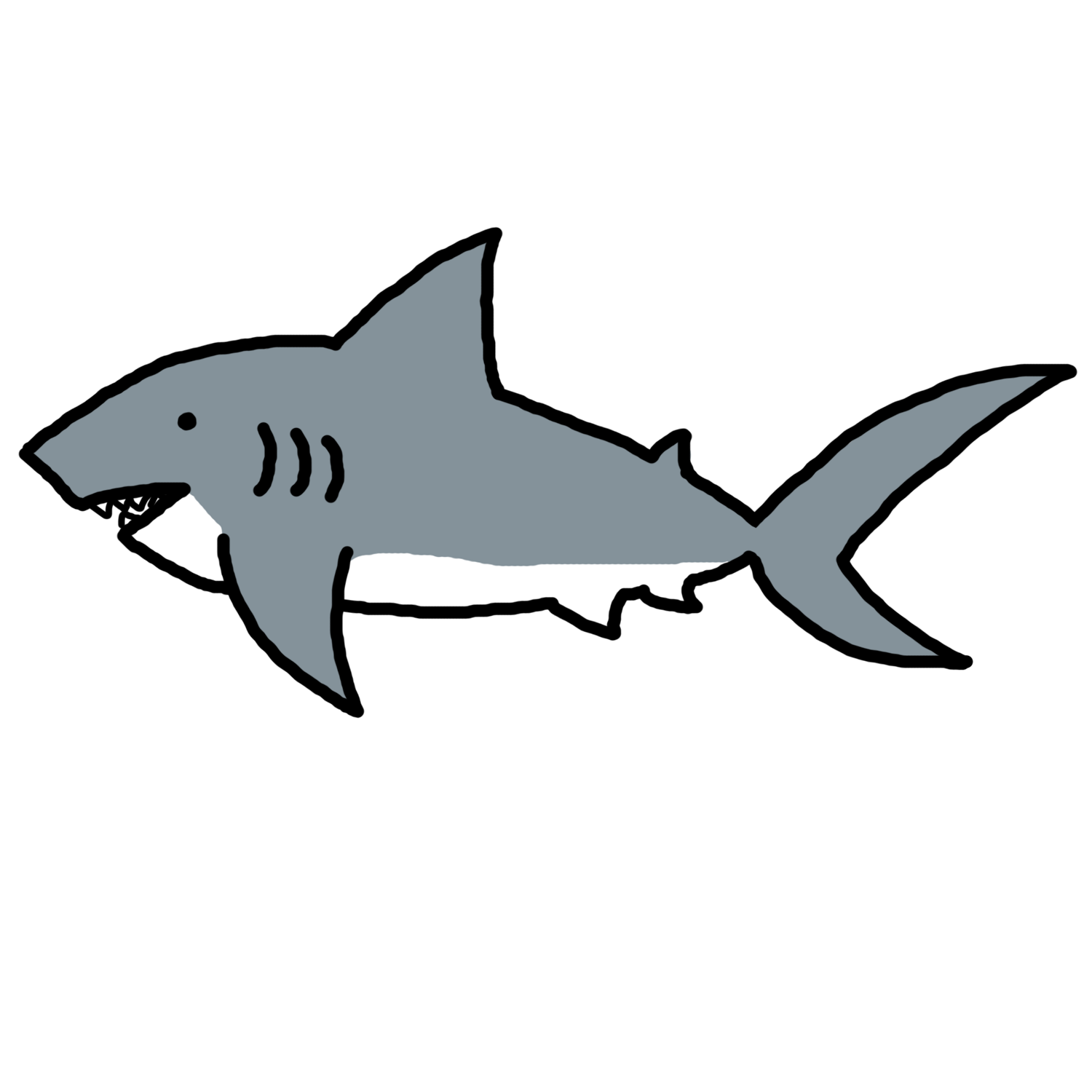 Shark Clipart  Shark Clip Art Image 