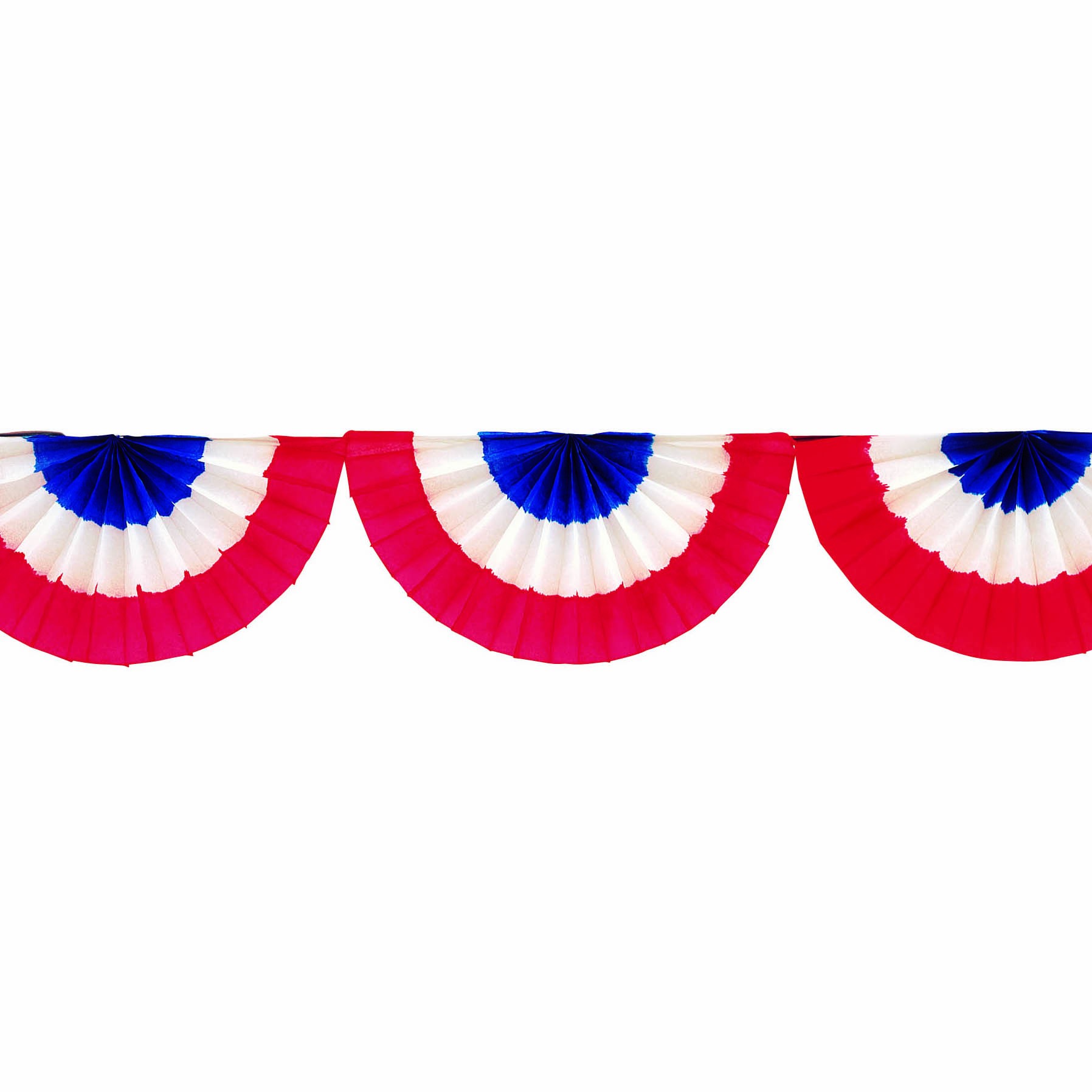 American flag bunting clipart border 