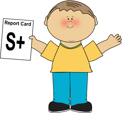 Report Card Clipart 