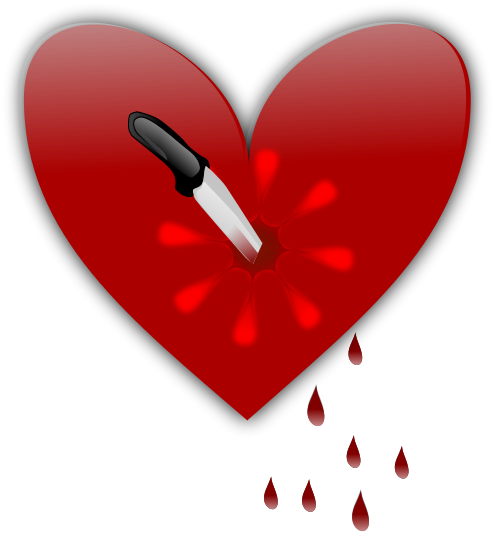 Free Broken Hearts Clipart, 1 page of free to use image 