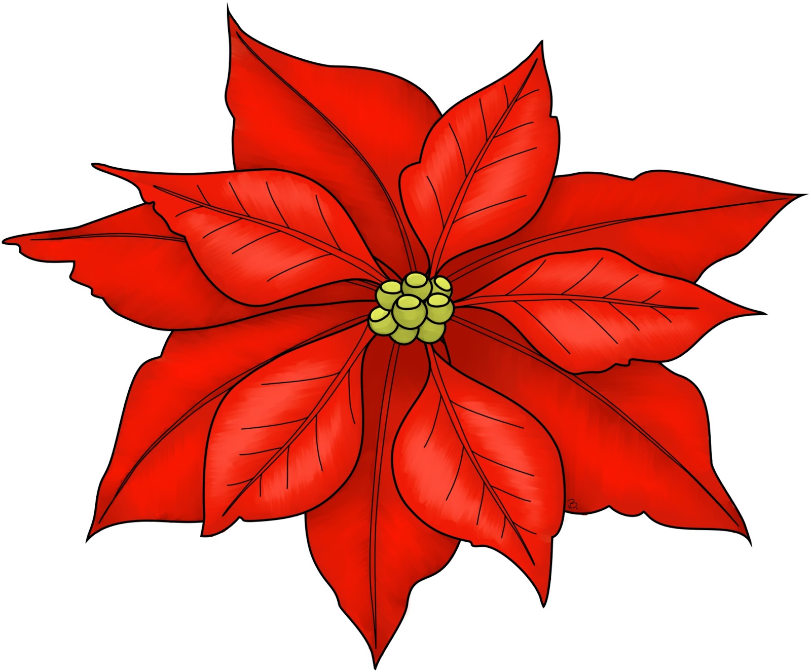 Clip Arts Related To : christmas flowers transparent background. view all P...
